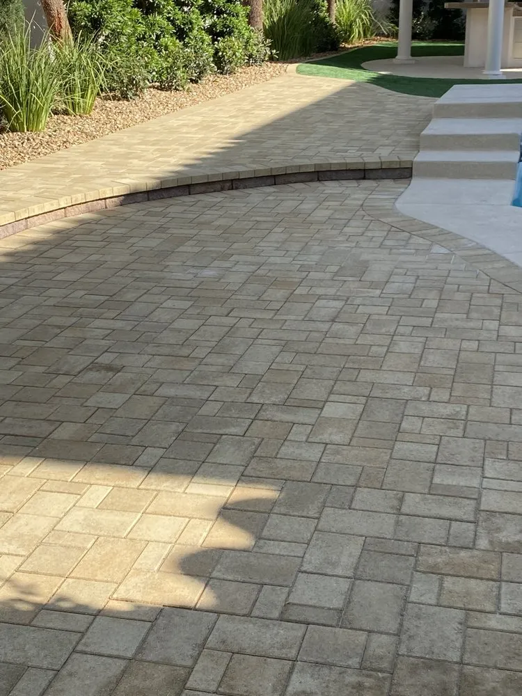 Custom lawn mowing service in Las Vegas, NV by Cacti Landscapes