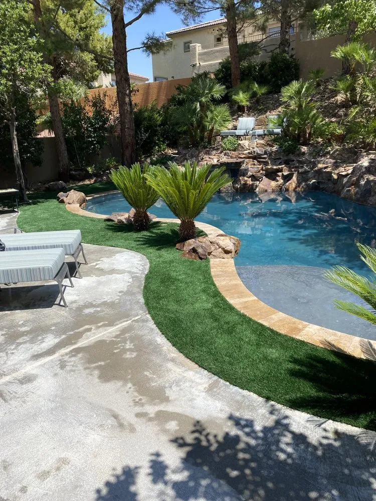 Top-rated landscape installation in Las Vegas, NV by Cacti Landscapes