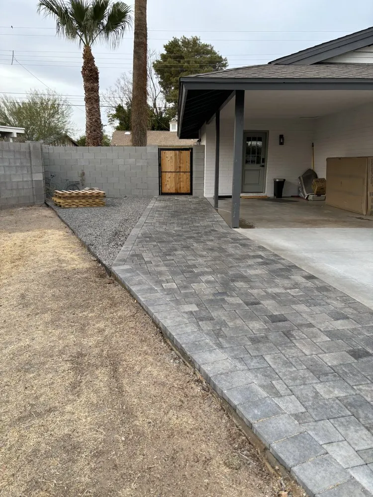 Professional yard maintenance near you in Phoenix, AZ by Cactus Hardscape Innovations