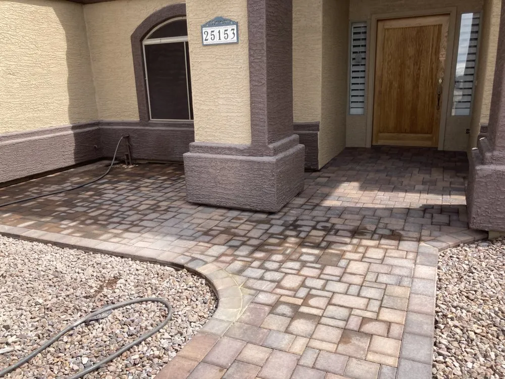 Professional outdoor landscaping in Phoenix, AZ - Cactus Hardscape Innovations