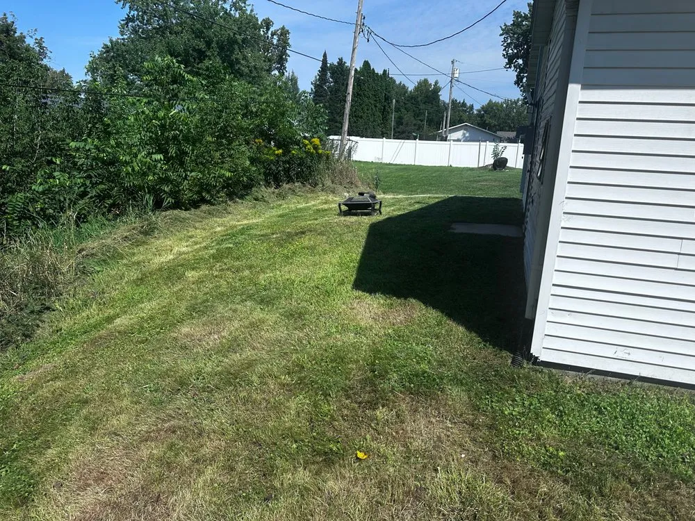 Custom landscape installation for homes in Chippewa Falls, WI by Cadott Lawn Care