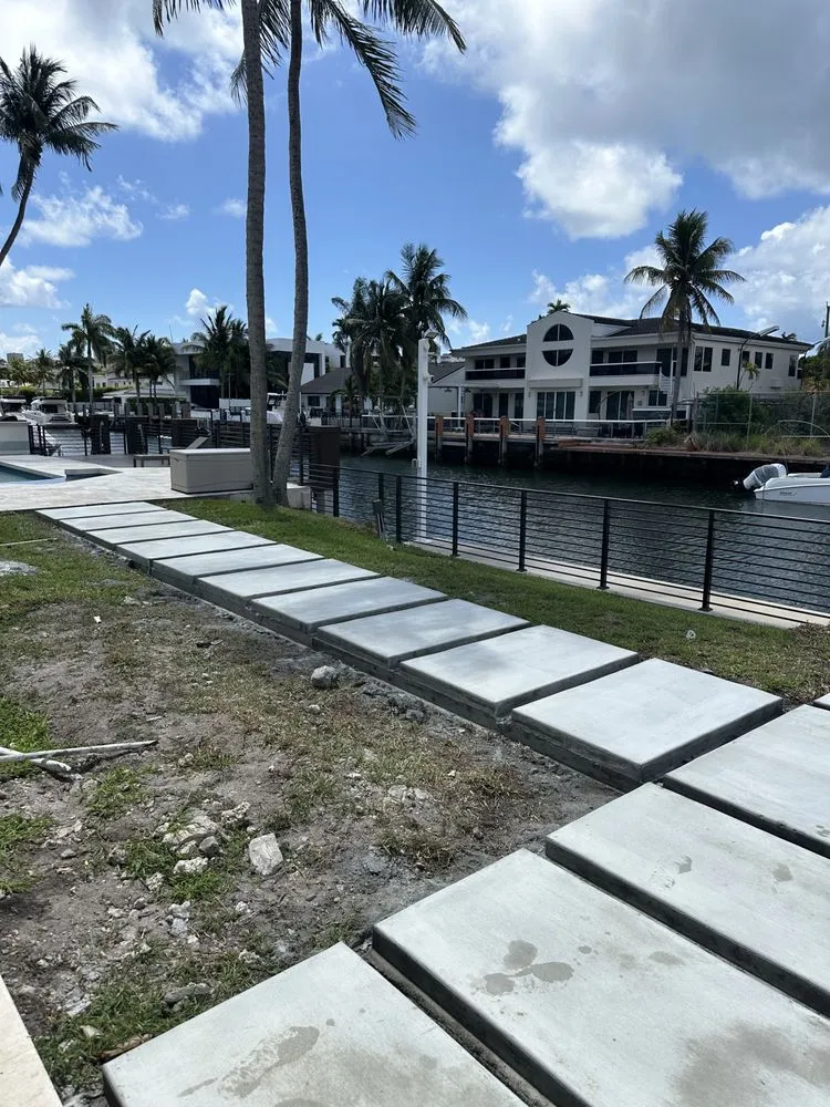 Trusted lawn care service with custom design across Naranja, FL - Caesar Concrete King