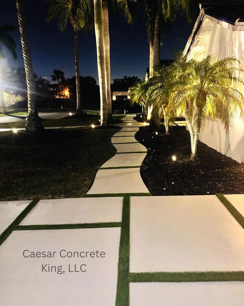 Affordable lawn care service for residential properties across Naranja, FL - Caesar Concrete King