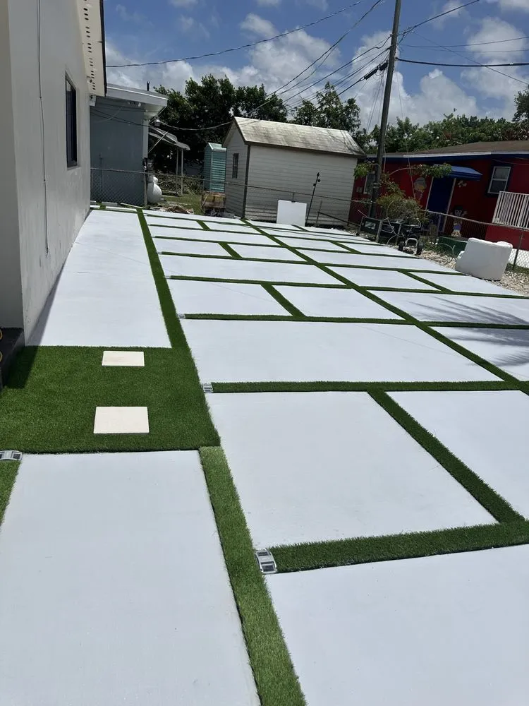 Custom landscape installation experts serving Naranja, FL - Caesar Concrete King