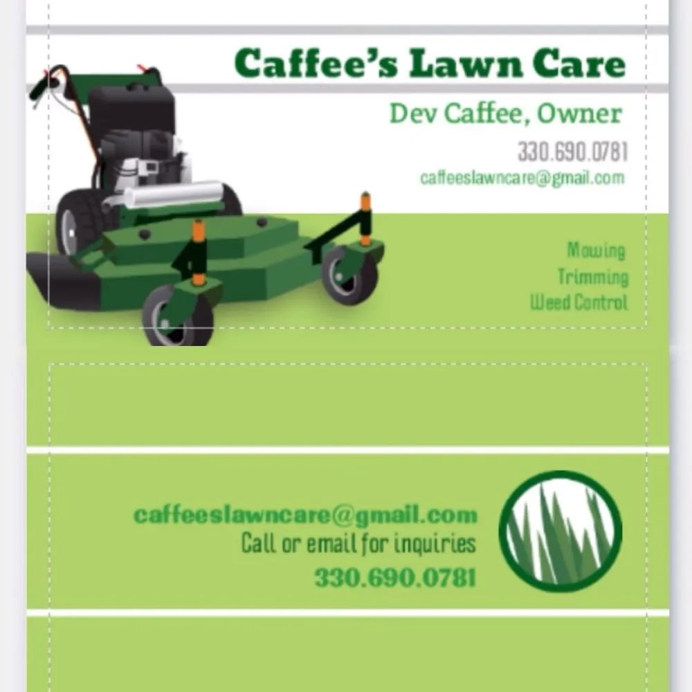 Custom lawn care service in Akron, OH by Caffees Lawn Care