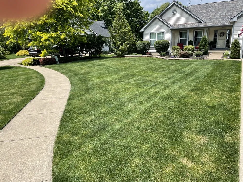 Custom lawn mowing service in Medina, OH by CAG Lawn Services
