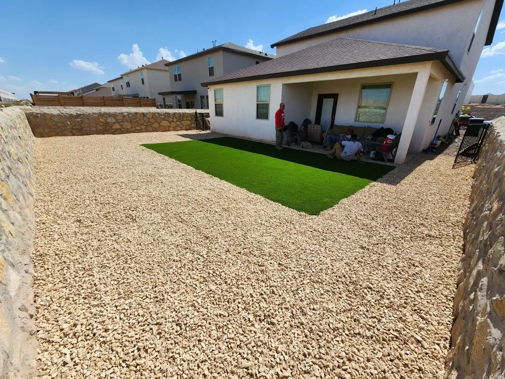 Affordable yard maintenance in El Paso, TX by Cage Pros & Landscaping