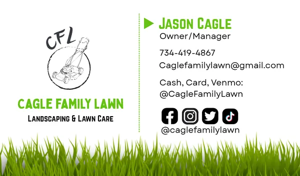 Cagle Family Lawn Logo