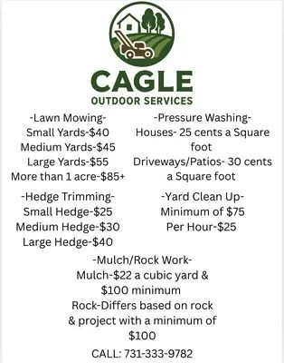 Cagle Outdoor Services Logo