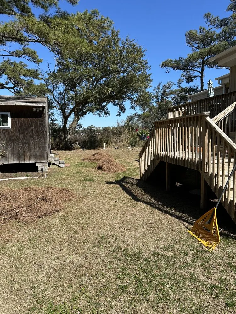 Professional residential landscaping in Manteo, NC by Cahoon’s Coastal Lawn Care Services