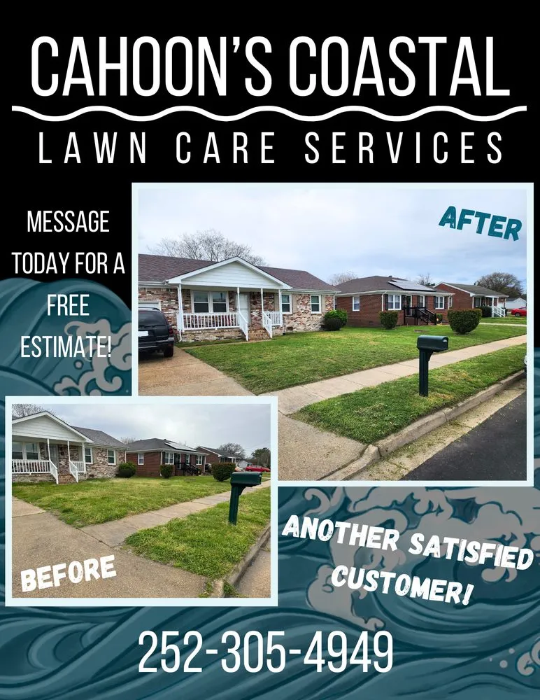 Professional landscape design in Manteo, NC - Cahoon’s Coastal Lawn Care Services