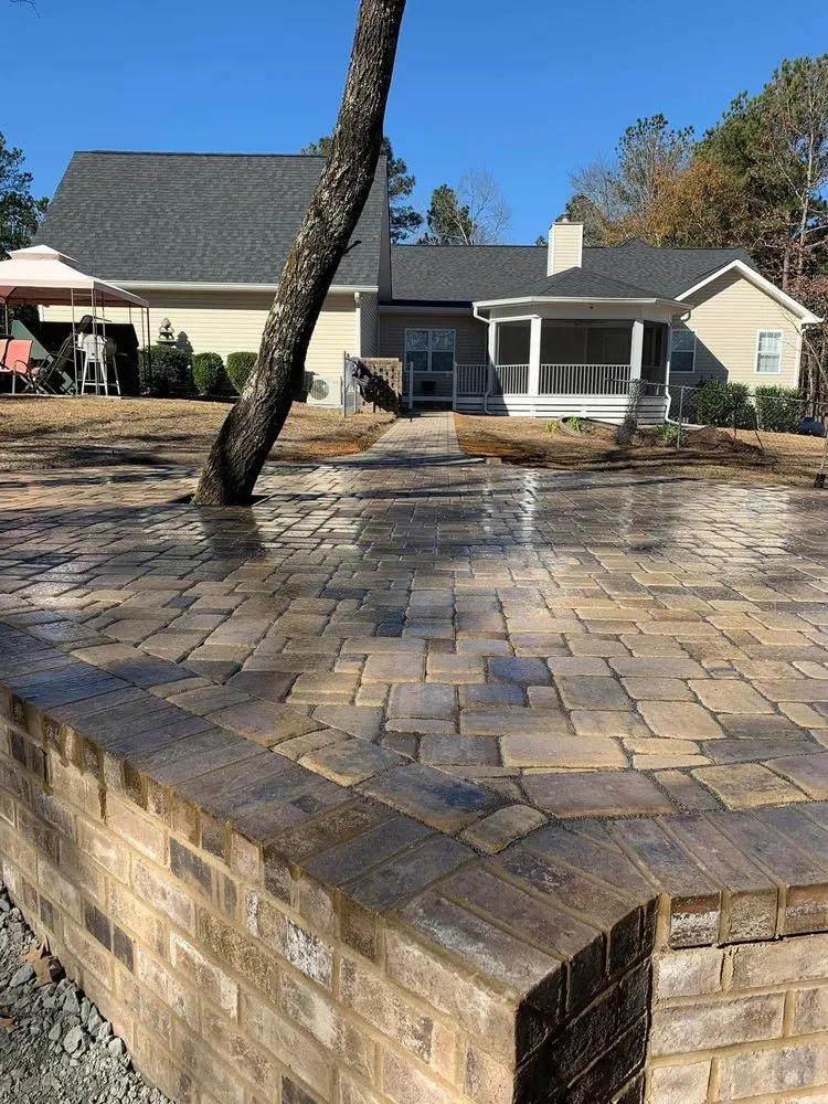 Expert garden landscaping in Macon, GA by Cai Paver & Lawncare Service