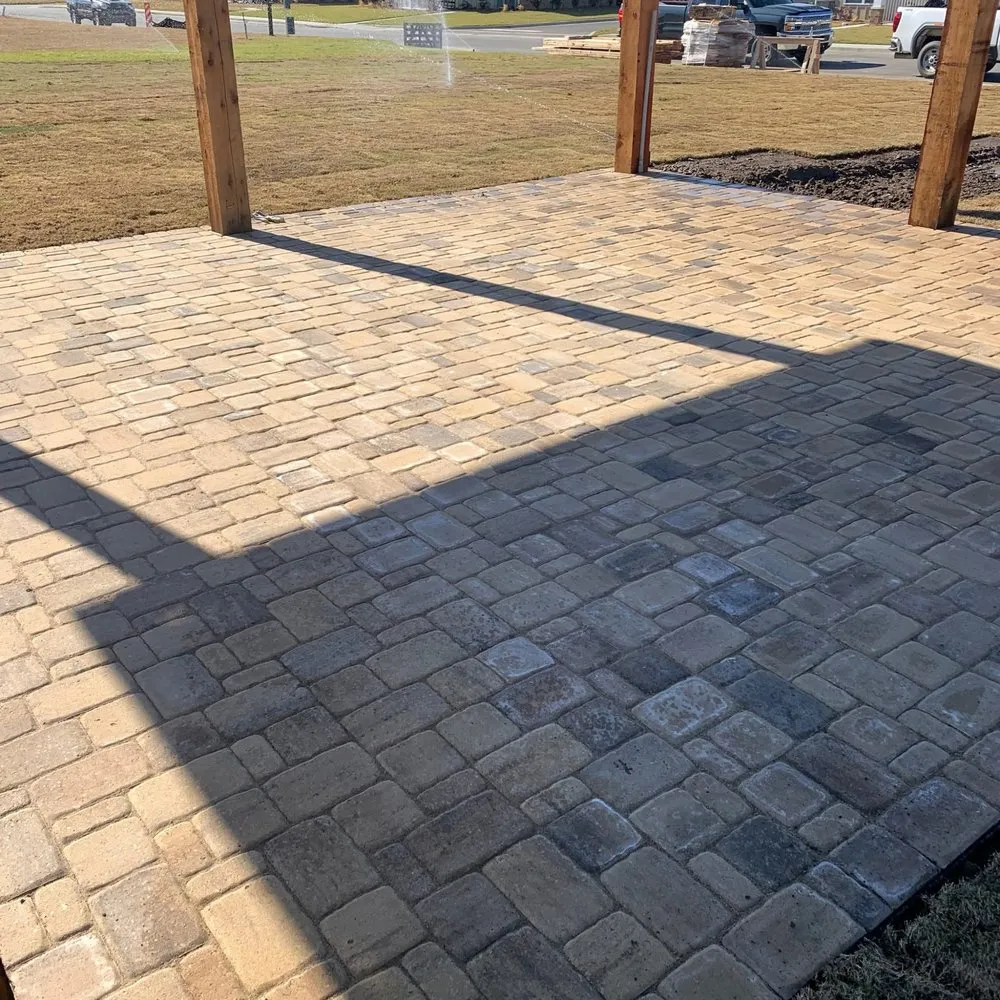 Expert yard cleanup service with custom design in Macon, GA by Cai Paver & Lawncare Service