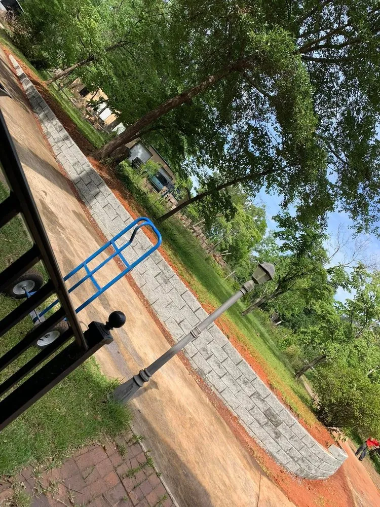 Local landscape installation with custom design across Macon, GA - Cai Paver & Lawncare Service