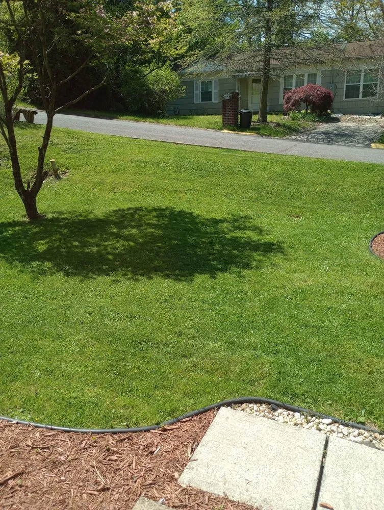 Custom residential landscaping in Star City, WV by Cain's Lawn Care & Pressure Washing