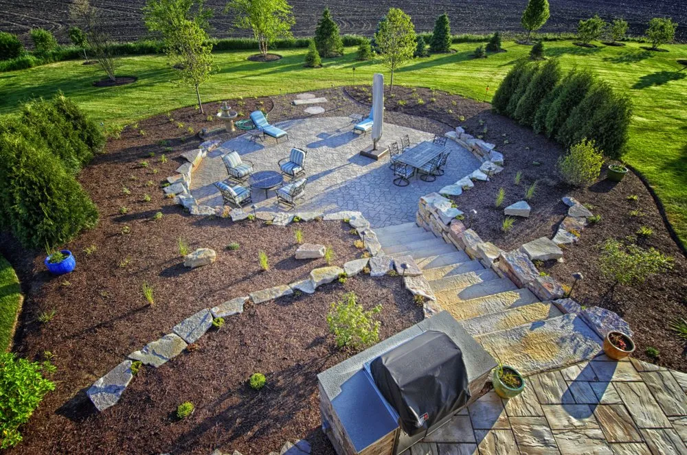 Expert yard maintenance in Woodstock, IL - Cal and Shan's Landscape and Design