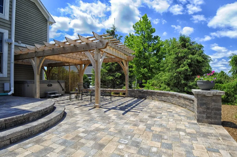 Top-rated landscape installation in Woodstock, IL by Cal and Shan's Landscape and Design