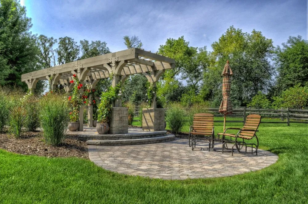 Custom lawn mowing service for residential properties in Woodstock, IL by Cal and Shan's Landscape and Design