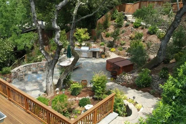 Expert lawn mowing service with custom design in San Mateo, CA by Cal Native Landscaping