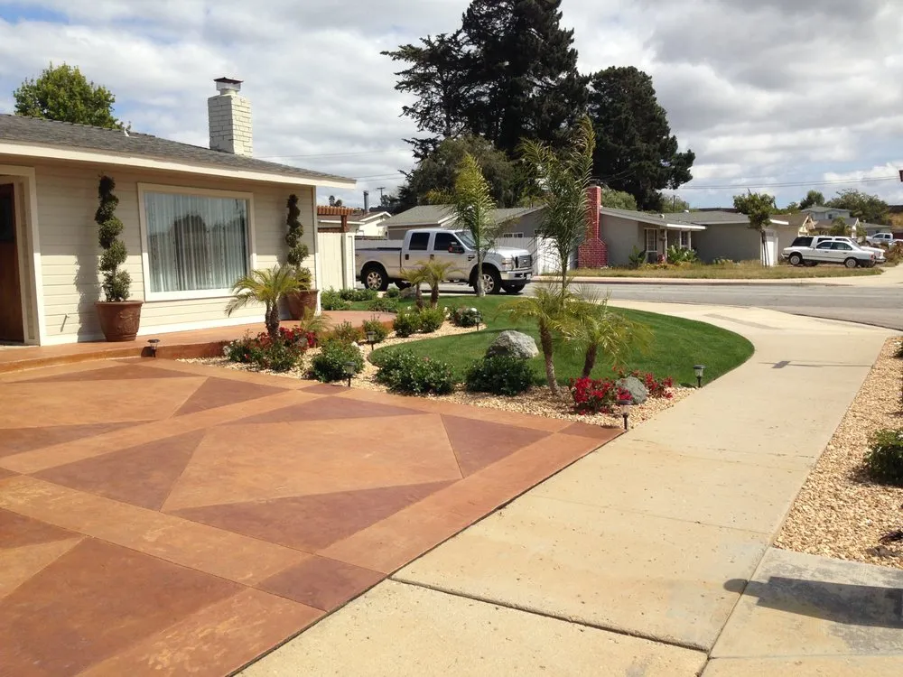 Professional garden landscaping with custom design across Santa Maria, CA - Cal-Pacific Landscape