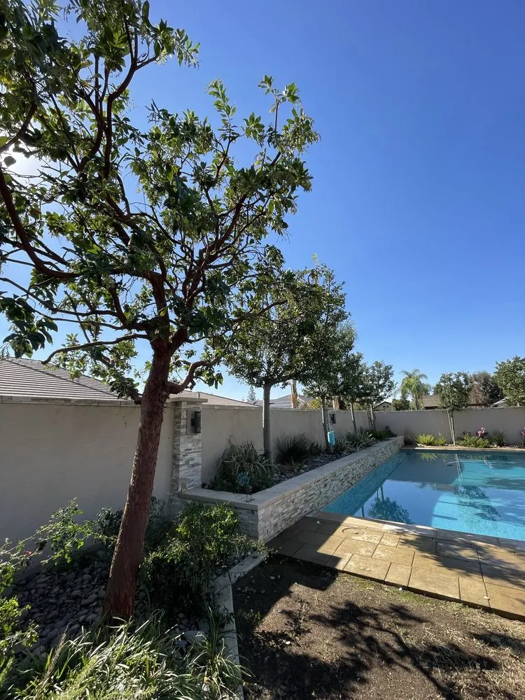 Custom residential landscaping in Bakersfield, CA by Cal-Tree Services and Landscaping