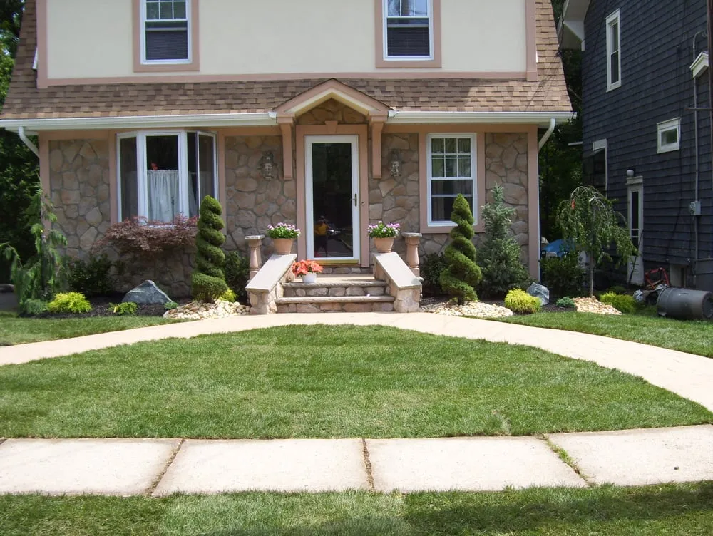 Professional lawn mowing service for outdoor upgrades in Scotch Plains, NJ by Calabrese Landscaping