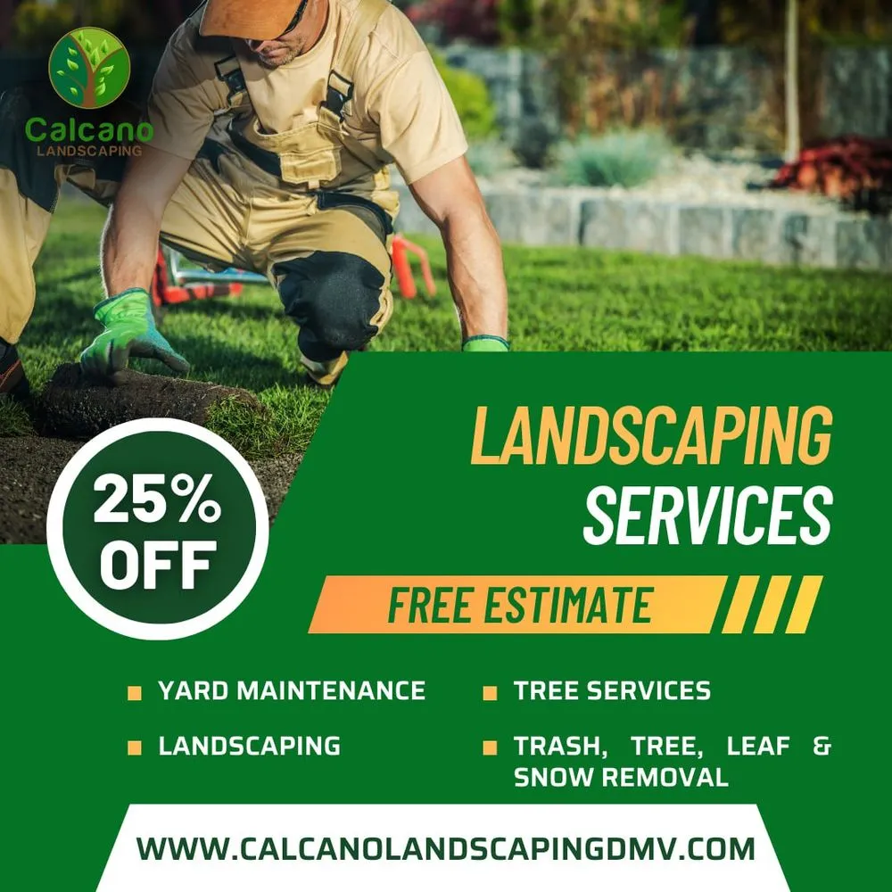 Custom landscape design with custom design in Silver Spring, MD by Calcano Landscaping