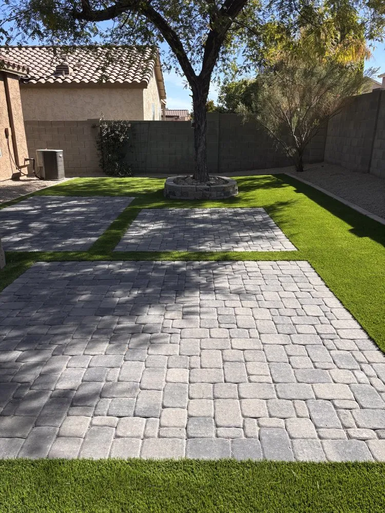 Professional yard maintenance in Queen Creek, AZ by Caldera Renovations
