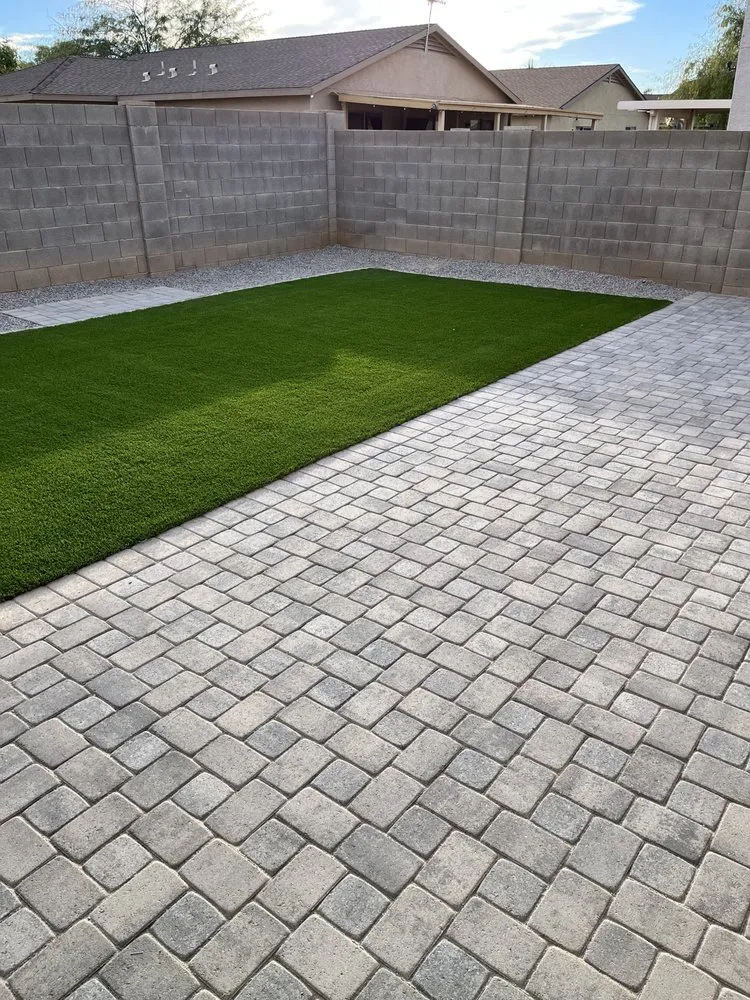 Local lawn care service with custom design across Queen Creek, AZ - Caldera Renovations