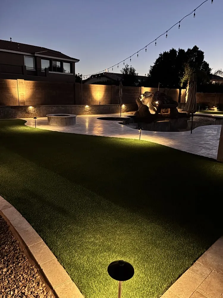 Expert lawn mowing service for homes in Queen Creek, AZ by Caldera Renovations