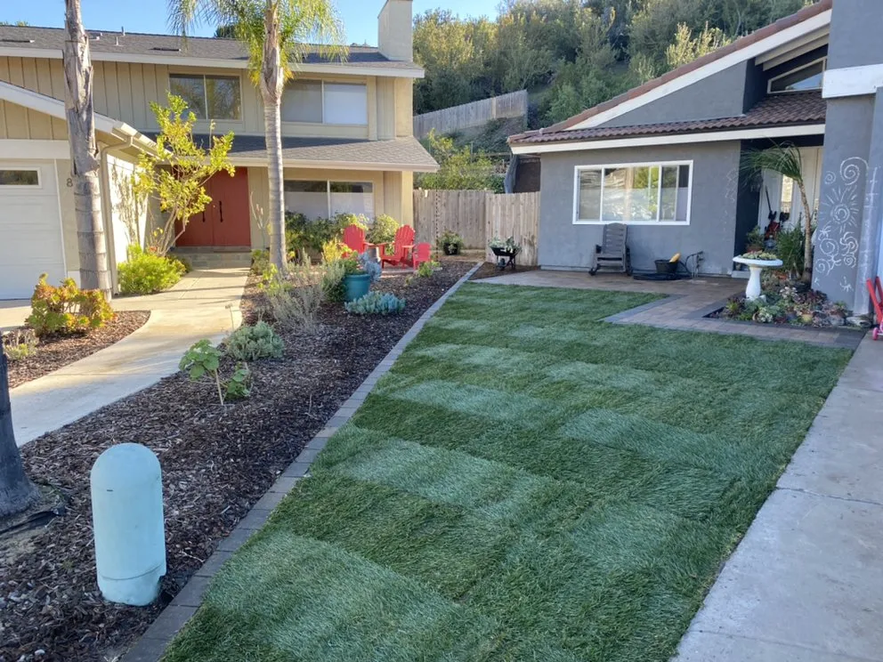 Custom lawn care service in San Diego, CA by Calderon's Landscape