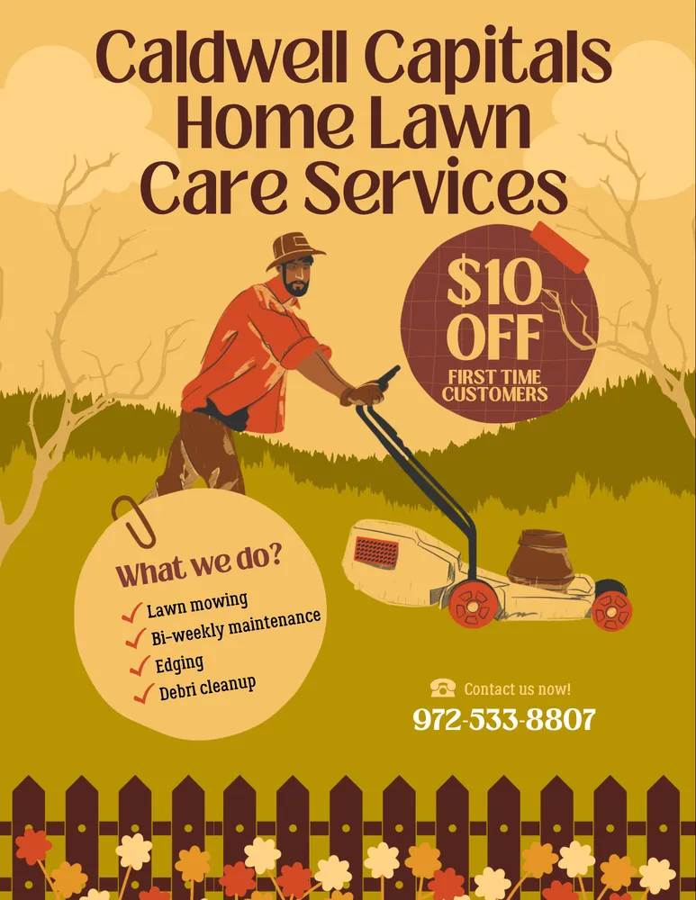 Custom landscape design for year-round maintenance in Plano, TX by Caldwell Capitals