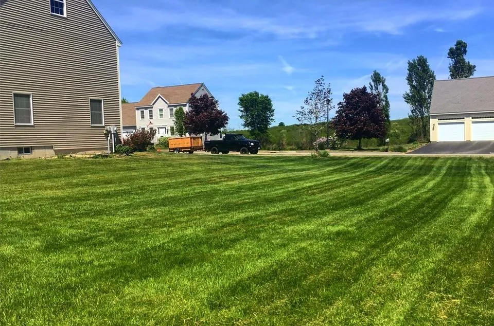 Affordable lawn mowing service for outdoor upgrades across Gorham, ME - Caldwell Landscaping & Property Maintenance