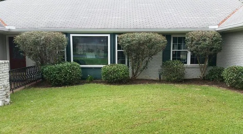 Professional lawn mowing service with custom design in Duson, LA by Caldwell Lawn Works