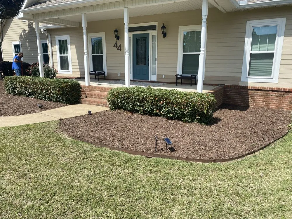 Top-rated outdoor landscaping with custom design in Metcalf, GA by Caleb’s Lawn Care