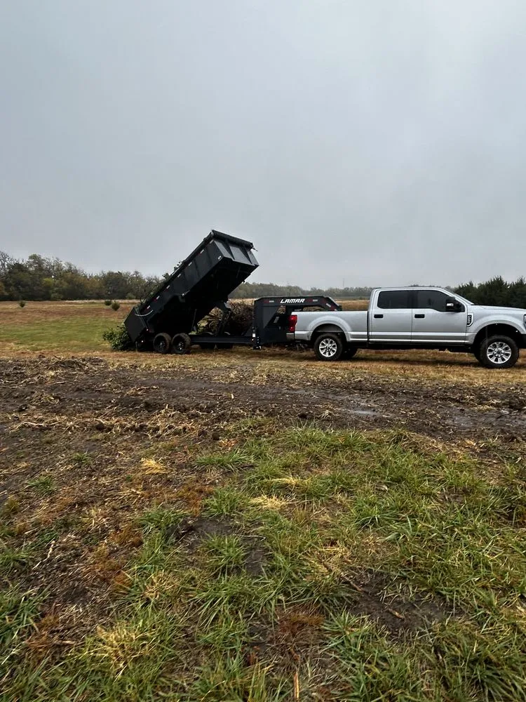 Reliable landscape installation in Wichita, KS by Calef Hauling Services