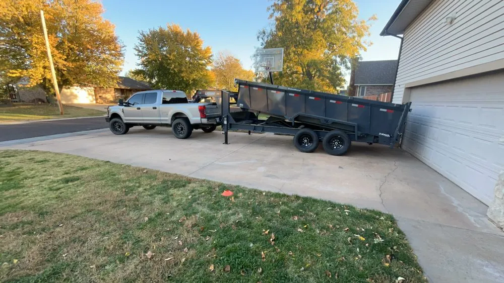 Local garden landscaping in Wichita, KS by Calef Hauling Services