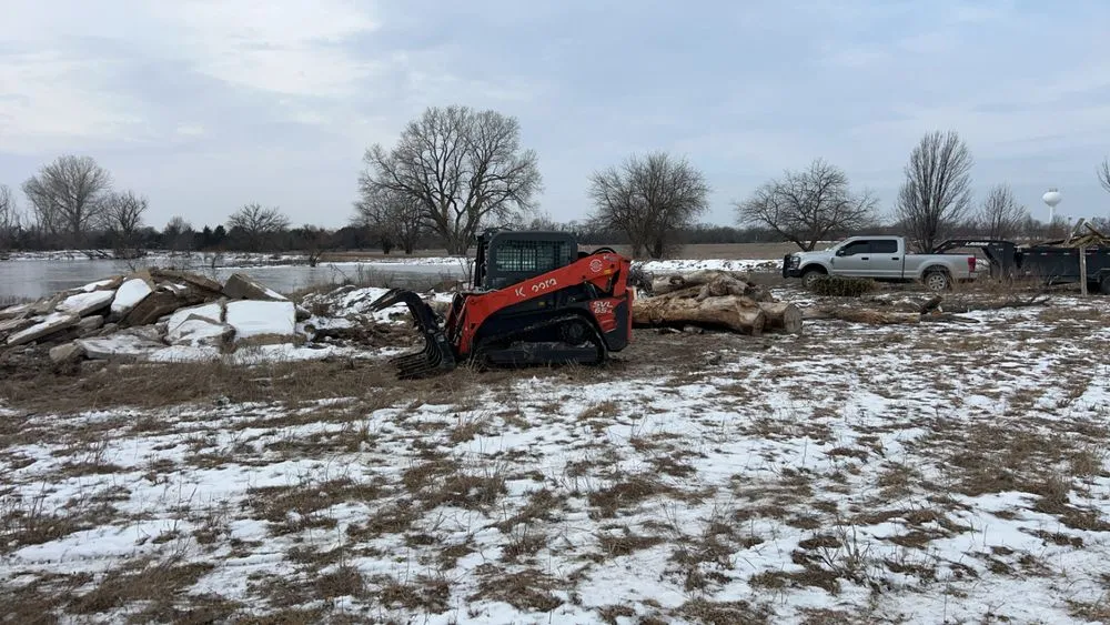 Local landscape installation for homes in Wichita, KS by Calef Hauling Services