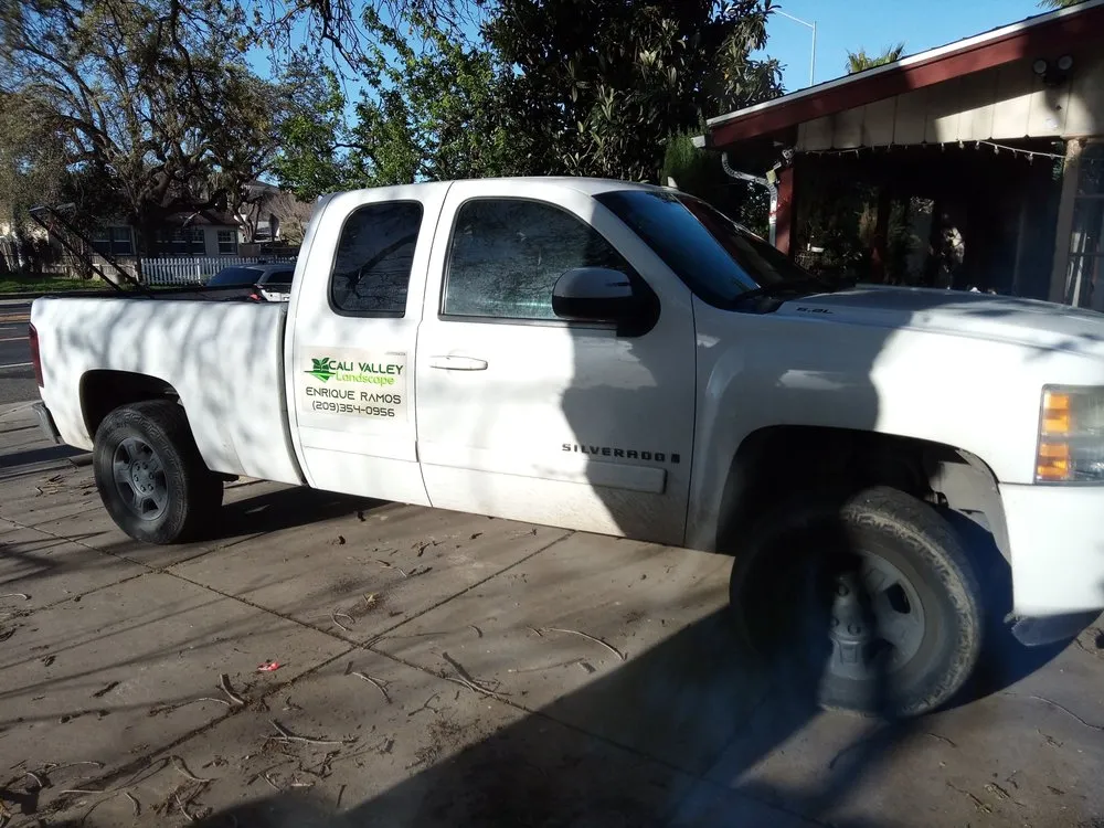 Custom landscape installation with custom design in Merced, CA by Cali Valley Landscape