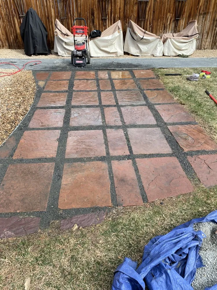 Professional landscape design in Arvada, CO by Caliber 1 Concrete