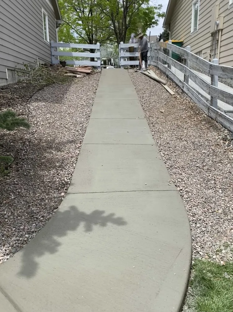 Expert landscaping services in Arvada, CO by Caliber 1 Concrete