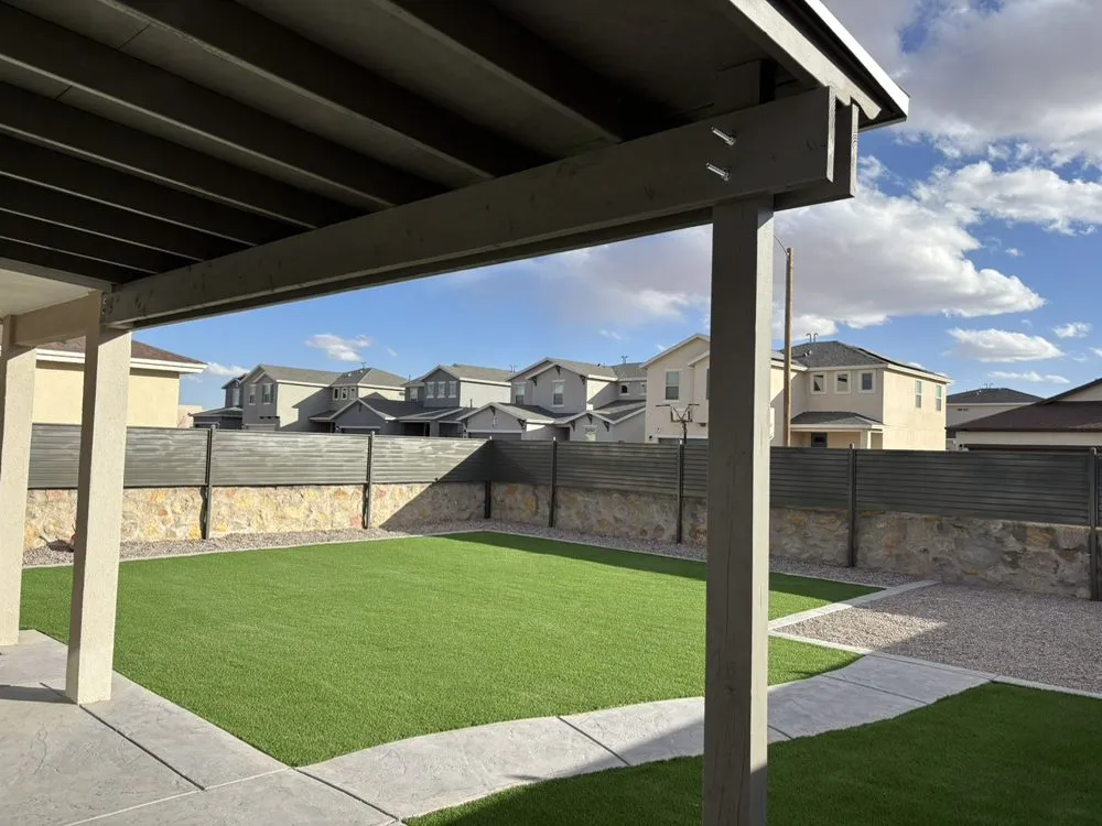 Expert landscape installation in El Paso, TX by California Concrete and Landscape
