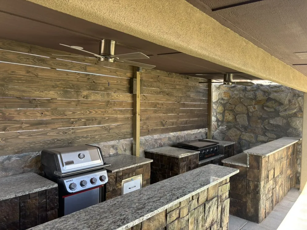 Top-rated lawn care service with custom design in El Paso, TX by California Concrete and Landscape