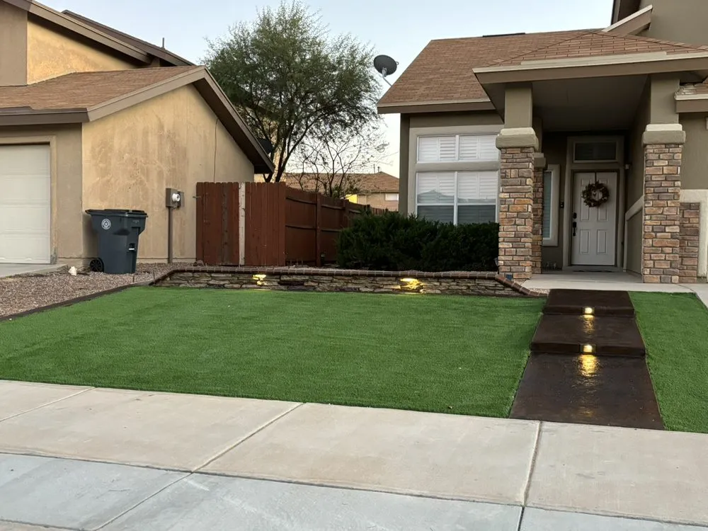 Local residential landscaping in El Paso, TX by California Concrete and Landscape