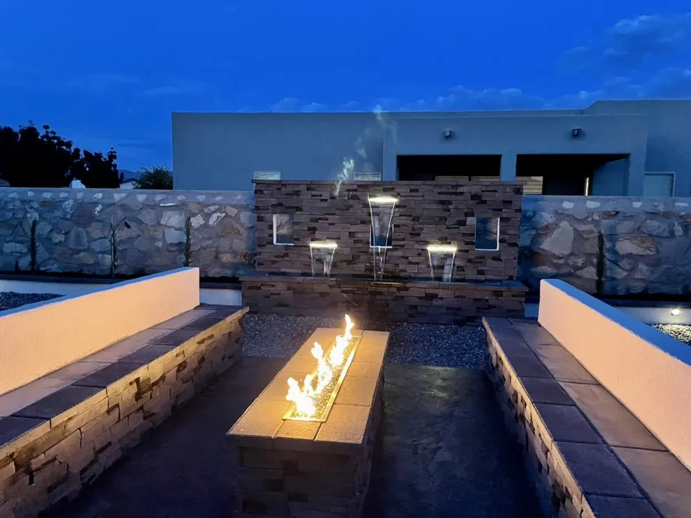 Affordable garden landscaping in El Paso, TX - California Concrete and Landscape