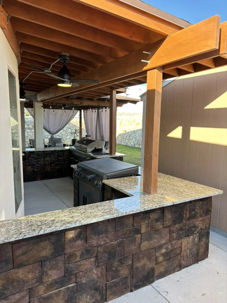 Professional residential landscaping in El Paso, TX by California Concrete and Landscape