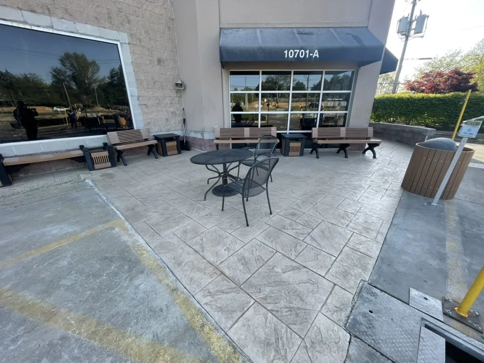 Custom landscape installation in Sterling, VA - California Concrete