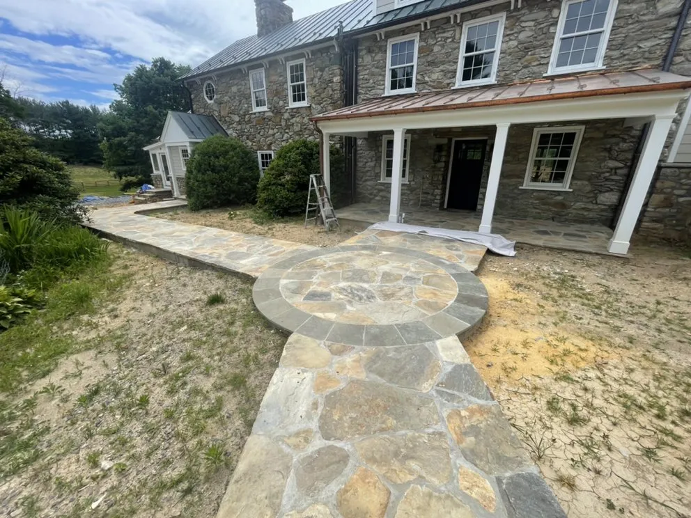 Local landscaping services for beautiful yards in Sterling, VA by California Concrete