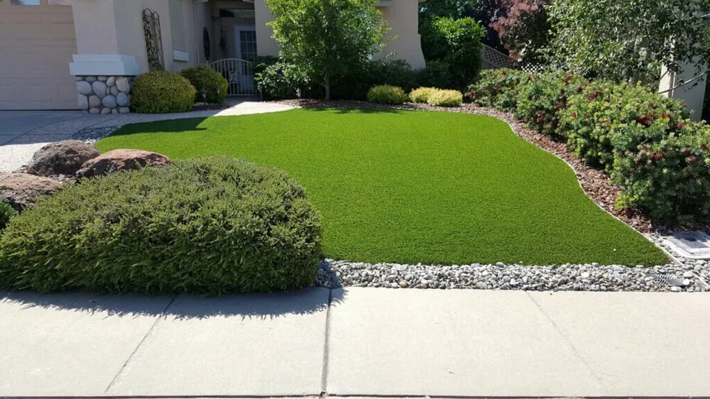 Professional landscape installation for year-round maintenance in Roseville, CA by California Creative Surfaces