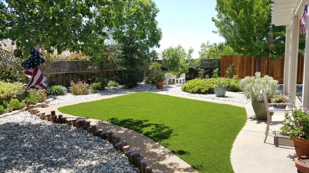 Affordable outdoor landscaping in Roseville, CA by California Creative Surfaces